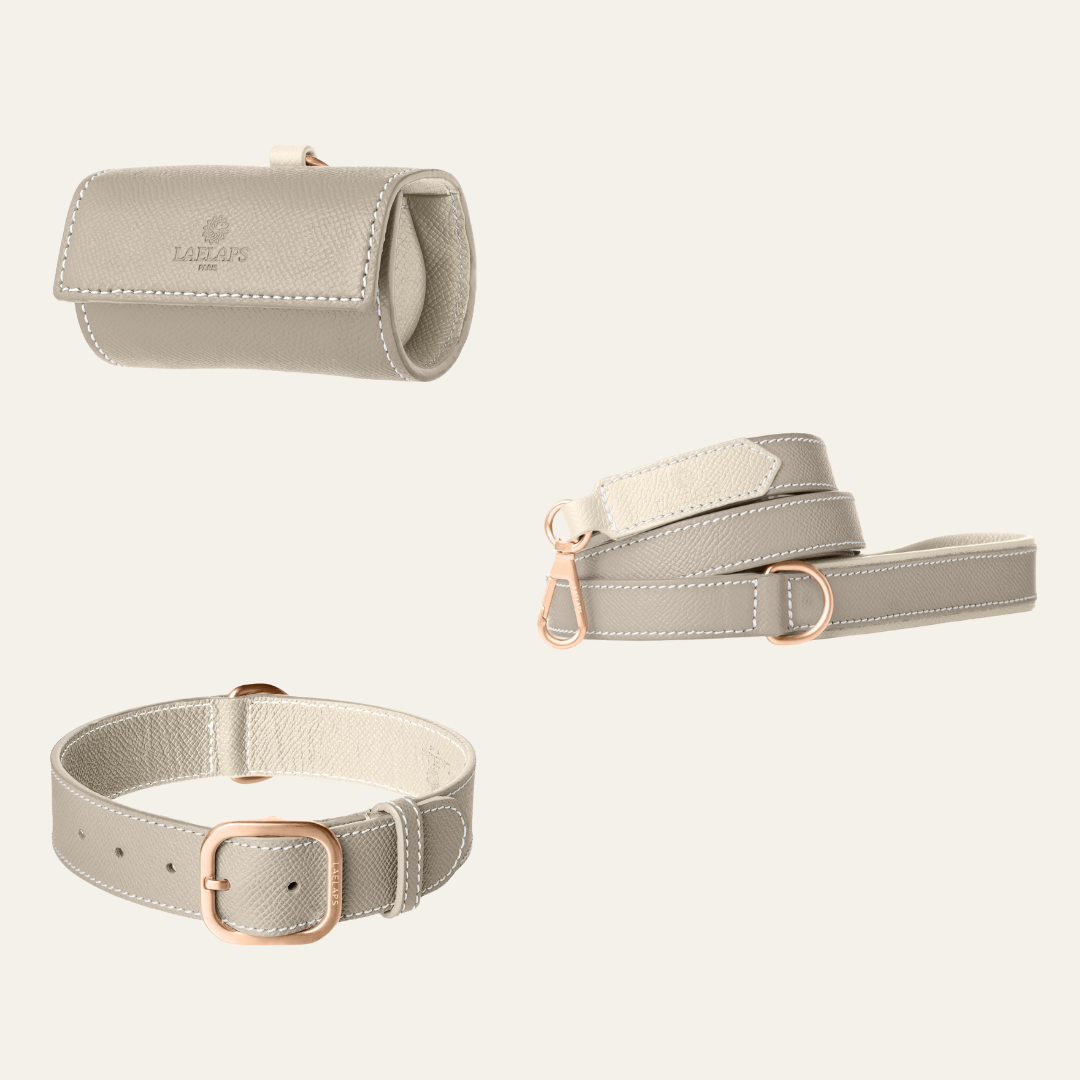 The perfect light grey set for your furry friend