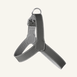 Grey Leather Harness