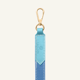 Blue Leather Leash