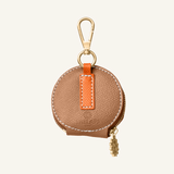 Camel Leather Treat Bag