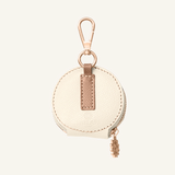 Off White Leather Treat Bag