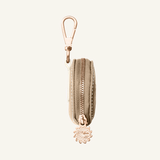 Taupe Leather Treat Bag