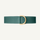 Green Leather Collar