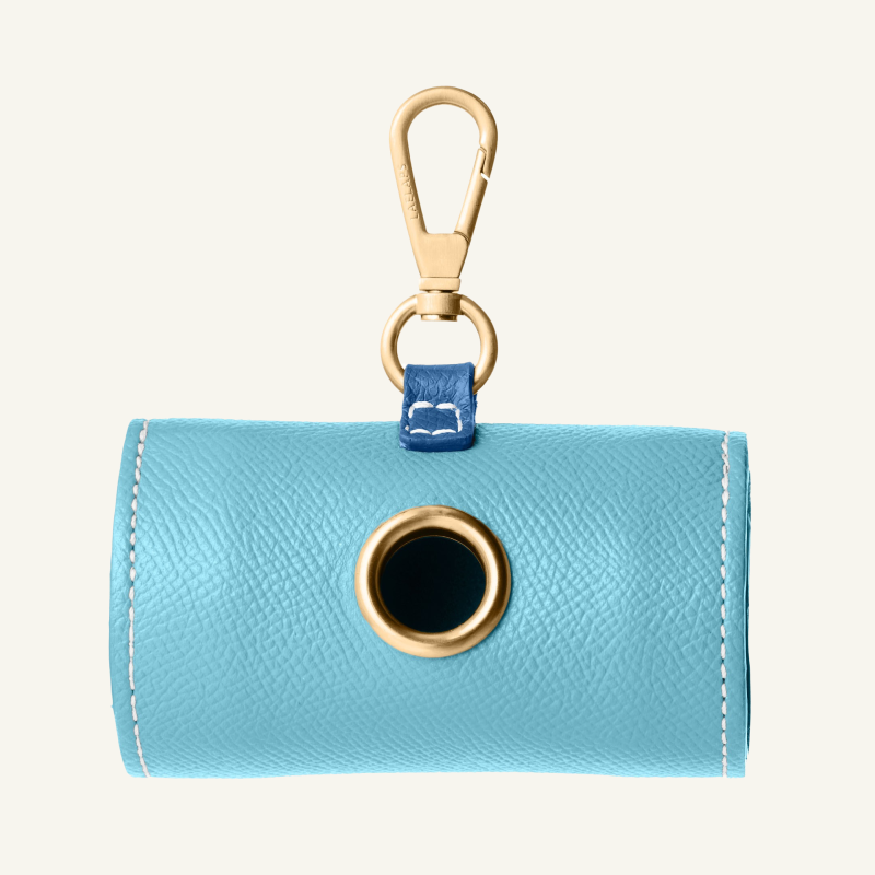 Light Blue Waste Bag Holder