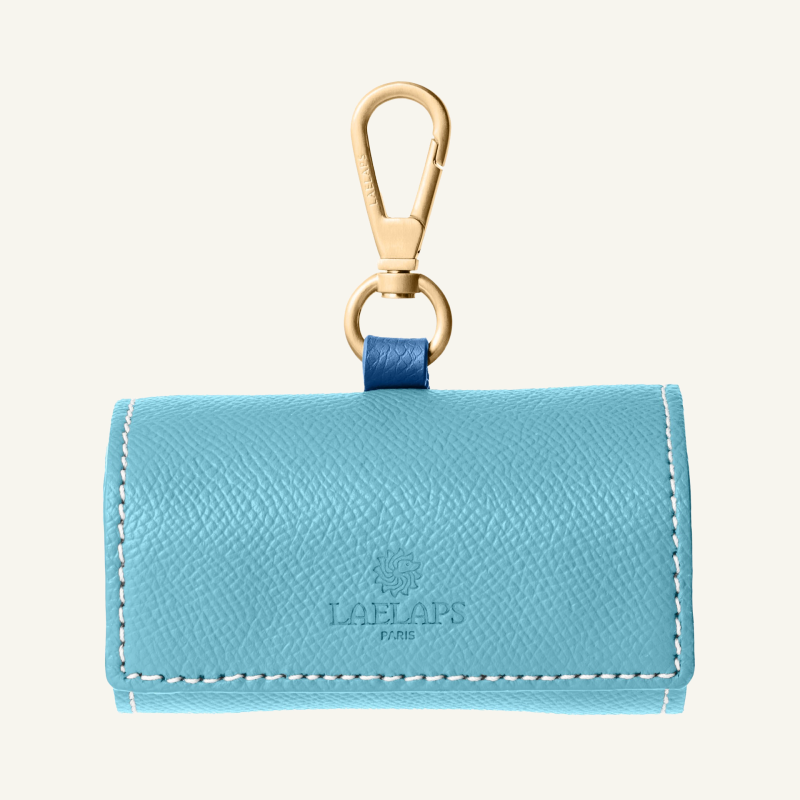 Light Blue Waste Bag Holder