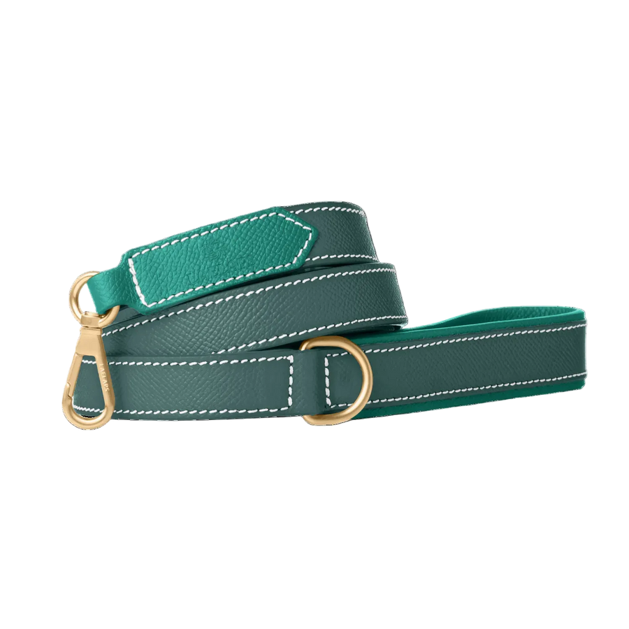 Green Leather Lead