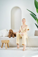 Camel Leather Collar