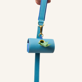Light Blue Waste Bag Holder