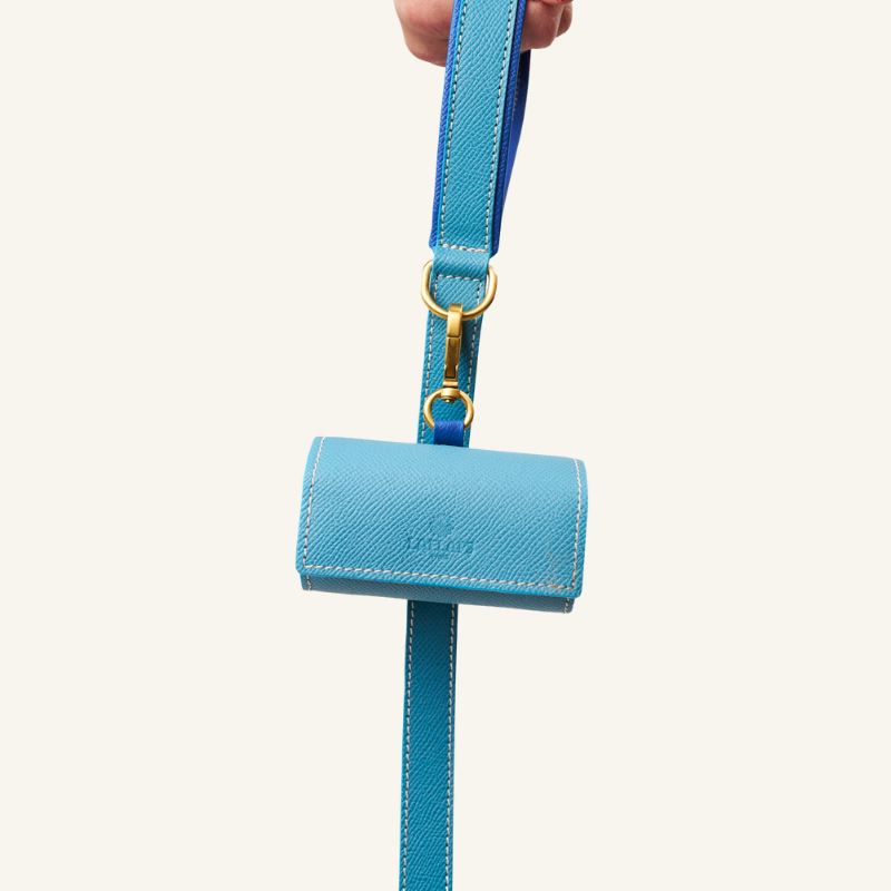 Light Blue Waste Bag Holder