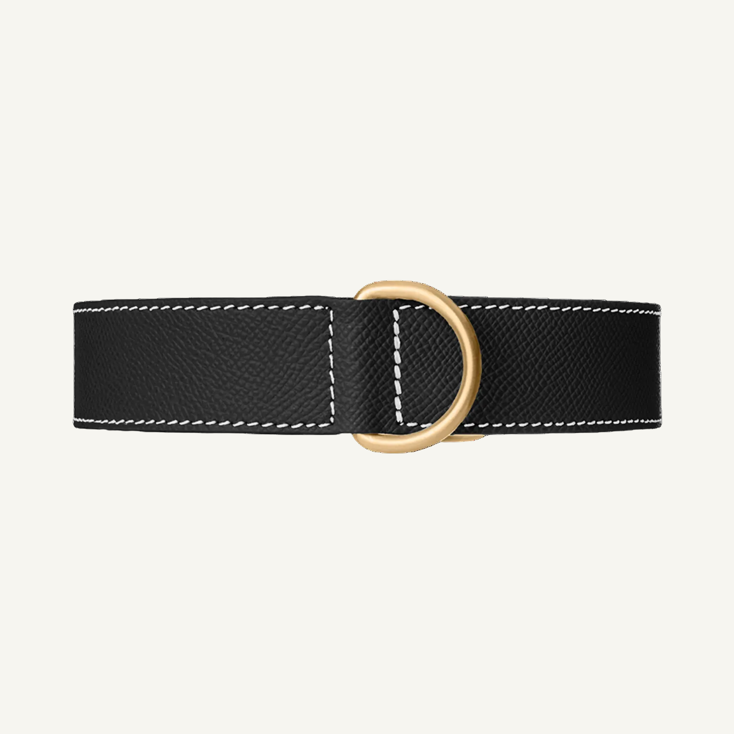 Black Leather Collar