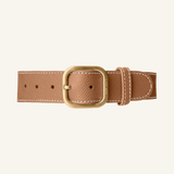 Leather Collar Camel