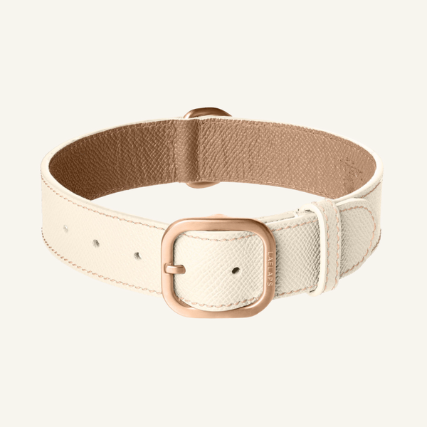 Leather Collar Dog Off White Collar Off White Leather Dog Collar