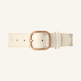 Leather Collar Off White