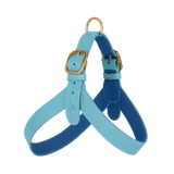 Light Blue Leather Harness