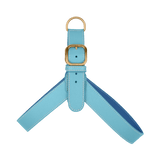 Light Blue Leather Harness