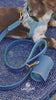 Light Blue Leather Harness