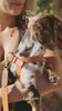 Orange Leather Harness